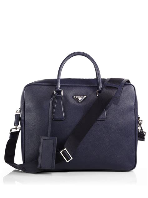 prada bag man blue|Prada briefcases men's bags.